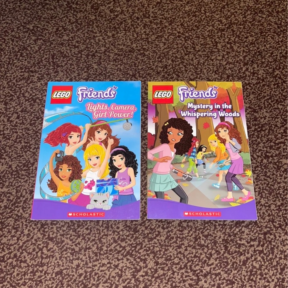 2 Lego friends book set